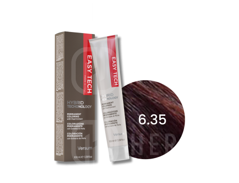VERSUM EASY TECH profesjonalna trwała farba do włosów 100 ml | 6.35