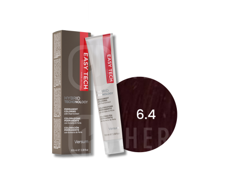VERSUM EASY TECH profesjonalna trwała farba do włosów 100 ml | 6.4