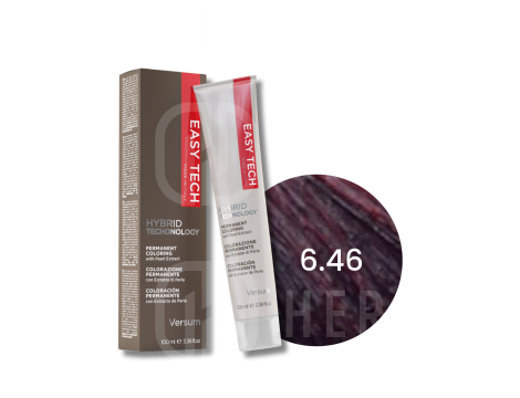 VERSUM EASY TECH profesjonalna trwała farba do włosów 100 ml | 6.46