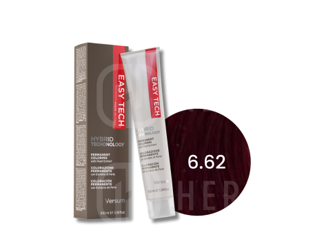 VERSUM EASY TECH profesjonalna trwała farba do włosów 100 ml | 6.62
