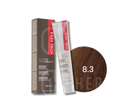 VERSUM EASY TECH profesjonalna trwała farba do włosów 100 ml | 8.3