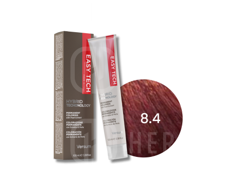VERSUM EASY TECH profesjonalna trwała farba do włosów 100 ml | 8.4