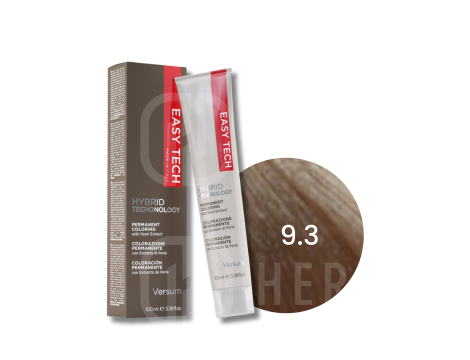 VERSUM EASY TECH profesjonalna trwała farba do włosów 100 ml | 9.3