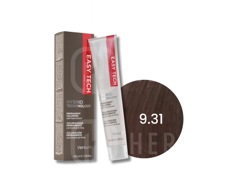 VERSUM EASY TECH profesjonalna trwała farba do włosów 100 ml | 9.31