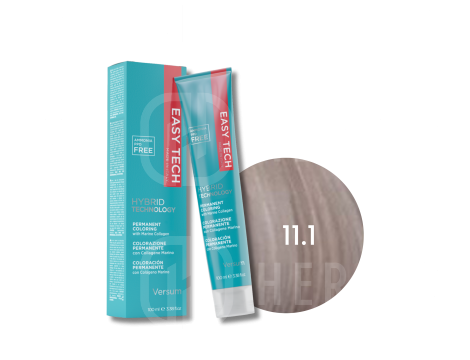 VERSUM EASY TECH trwała farba do włosów bez amoniaku 100 ml | 11.1