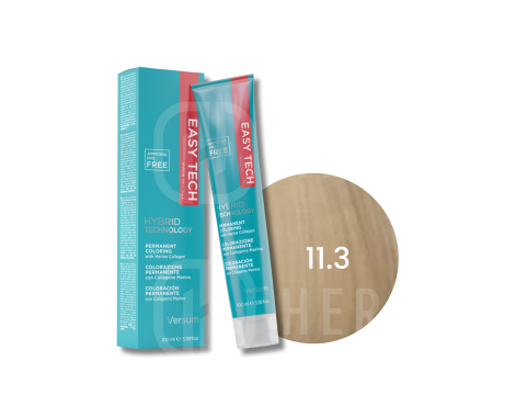 VERSUM EASY TECH trwała farba do włosów bez amoniaku 100 ml | 11.3
