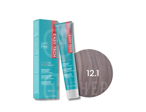 VERSUM EASY TECH trwała farba do włosów bez amoniaku 100 ml | 12.1