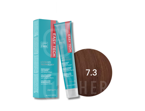 VERSUM EASY TECH trwała farba do włosów bez amoniaku 100 ml | 7.3