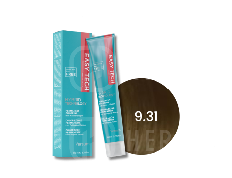 VERSUM EASY TECH trwała farba do włosów bez amoniaku 100 ml | 9.31