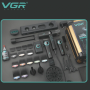 VGR PRO 4IN1 zestaw w walizce | maszynka + trymer + golarka + suszarka - 4