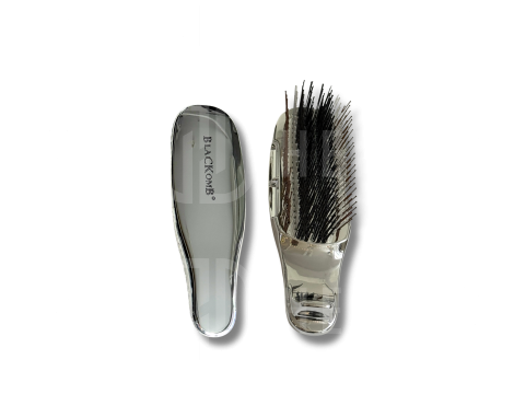 BLACKOMB AURA BRUSH szczotka trychologiczna do włosów i masażu | Srebrna - 3