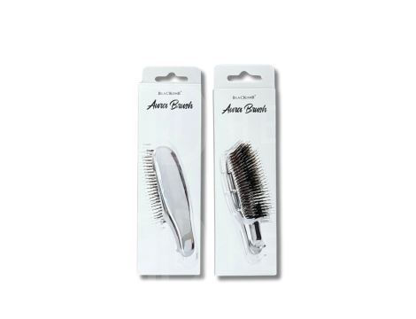 BLACKOMB AURA BRUSH szczotka trychologiczna do włosów i masażu | Srebrna - 4