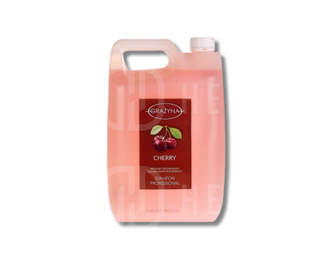 BARBEROSSA GRAŻYNA Cherry szampon fryzjerski do włosów dla salonów 5000 ml