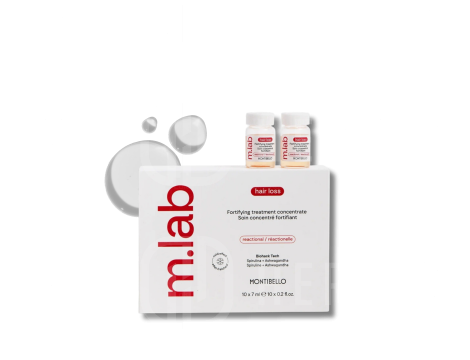 MONTIBELLO M.LAB kuracja przeciw reaktywnemu wypadaniu włosów 10 x 7 ml - 2