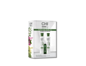 CHI POWER PLUS Kit zestaw regenerujący | szampon + odżywka + kuracja