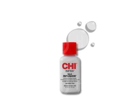 FAROUK CHI INFRA Silk Infusion jedwab naturalny odżywka regenerująca 15 ml - 2