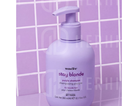 BY FAMA WONDHER Stay Blonde szampon neutralizujący do włosów blond 300 ml - 3