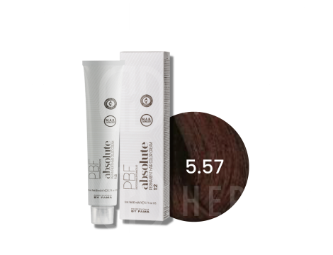 BY FAMA ABSOLUTE profesjonalna trwała farba do włosów 80 ml | 5.57