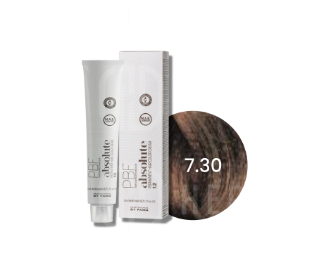 BY FAMA ABSOLUTE profesjonalna trwała farba do włosów 80 ml | 7.30