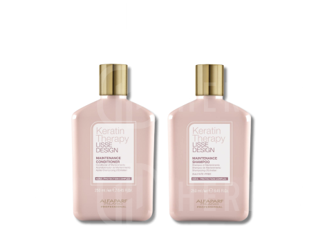 ALFAPARF KERATIN THERAPY zestaw szampon + odżywka 250+250 ml