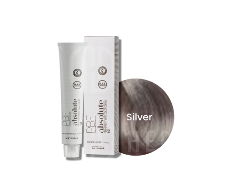 BY FAMA ABSOLUTE profesjonalna trwała farba do włosów 80 ml | mix Silver