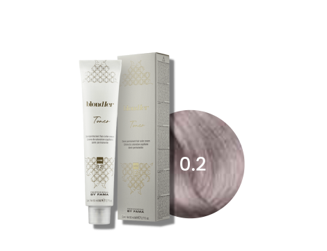 BY FAMA BLONDHER Toner półtrwały toner do włosów 80 ml | 0.2 Quartz