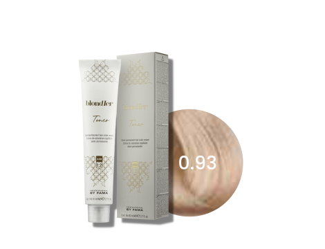 BY FAMA BLONDHER Toner półtrwały toner do włosów 80 ml | 0.93 Butter