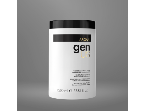 GENUS ARGAN maska nawilżająca do włosów suchych i kręconych 1 500 ml - 3