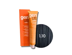 GENUS COLOR krem koloryzujący profesjonalna farba do włosów 100 ml | 1.10