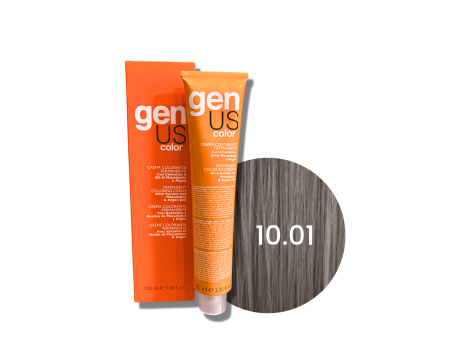 GENUS COLOR krem koloryzujący profesjonalna farba do włosów 100 ml | 10.01
