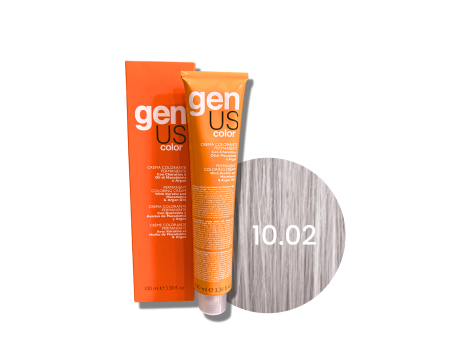 GENUS COLOR krem koloryzujący profesjonalna farba do włosów 100 ml | 10.02