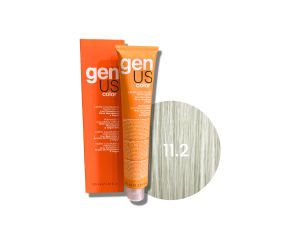 GENUS COLOR krem koloryzujący profesjonalna farba do włosów 100 ml | 11.2