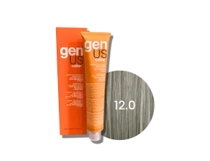 GENUS COLOR krem koloryzujący profesjonalna farba do włosów 100 ml | 12.0