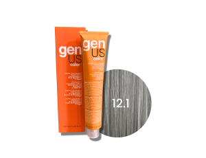 GENUS COLOR krem koloryzujący profesjonalna farba do włosów 100 ml | 12.1
