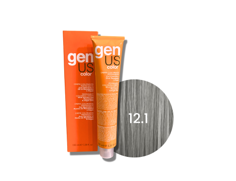 GENUS COLOR krem koloryzujący profesjonalna farba do włosów 100 ml | 12.1