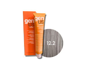 GENUS COLOR krem koloryzujący profesjonalna farba do włosów 100 ml | 12.2