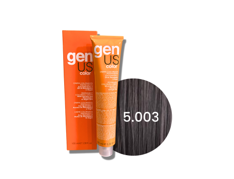 GENUS COLOR krem koloryzujący profesjonalna farba do włosów 100 ml | 5.003