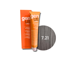 GENUS COLOR krem koloryzujący profesjonalna farba do włosów 100 ml | 7.21
