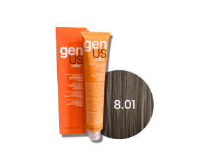 GENUS COLOR krem koloryzujący profesjonalna farba do włosów 100 ml | 8.01