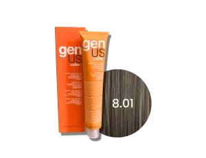 GENUS COLOR krem koloryzujący profesjonalna farba do włosów 100 ml | 8.01