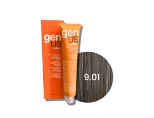 GENUS COLOR krem koloryzujący profesjonalna farba do włosów 100 ml | 9.01