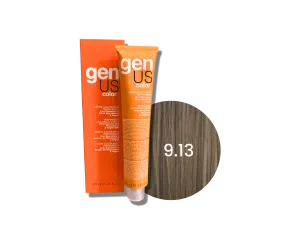GENUS COLOR krem koloryzujący profesjonalna farba do włosów 100 ml | 9.13