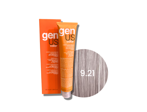 GENUS COLOR krem koloryzujący profesjonalna farba do włosów 100 ml | 9.21