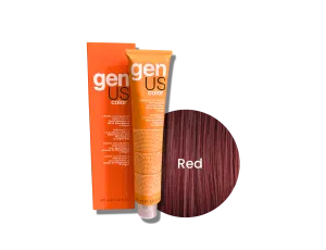 GENUS COLOR krem koloryzujący profesjonalna farba do włosów 100 ml | Red