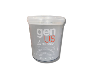 GENUS DE COLOR 9 Tones Blue Bleaching Powder rozjaśniacz 9 tonów 500 g