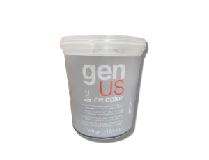 GENUS DE COLOR 9 Tones Blue Bleaching Powder rozjaśniacz 9 tonów 500 g