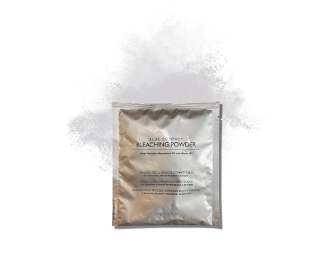 GENUS DE COLOR Blue Compact Bleaching Powder rozjaśniacz Niebieski 50 g - 2