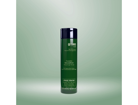 GENUS GREENUS CURATIVE naturalny szampon wzmacniający skórę głowy 250 ml - 3