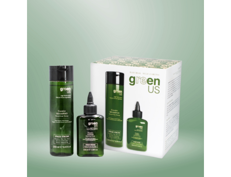 GENUS GREENUS CURATIVE zestaw naturalnej kuracji skalpu | 250 ml + 100 ml - 3