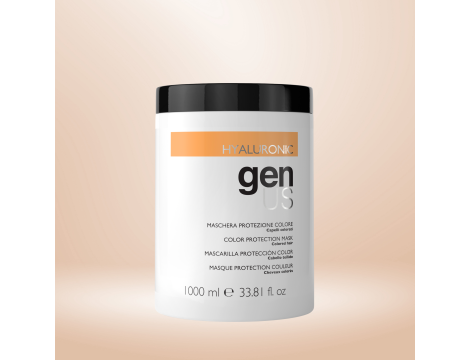 GENUS HYALURONIC maska wygładzająca do włosów farbowanych 1 000 ml - 3